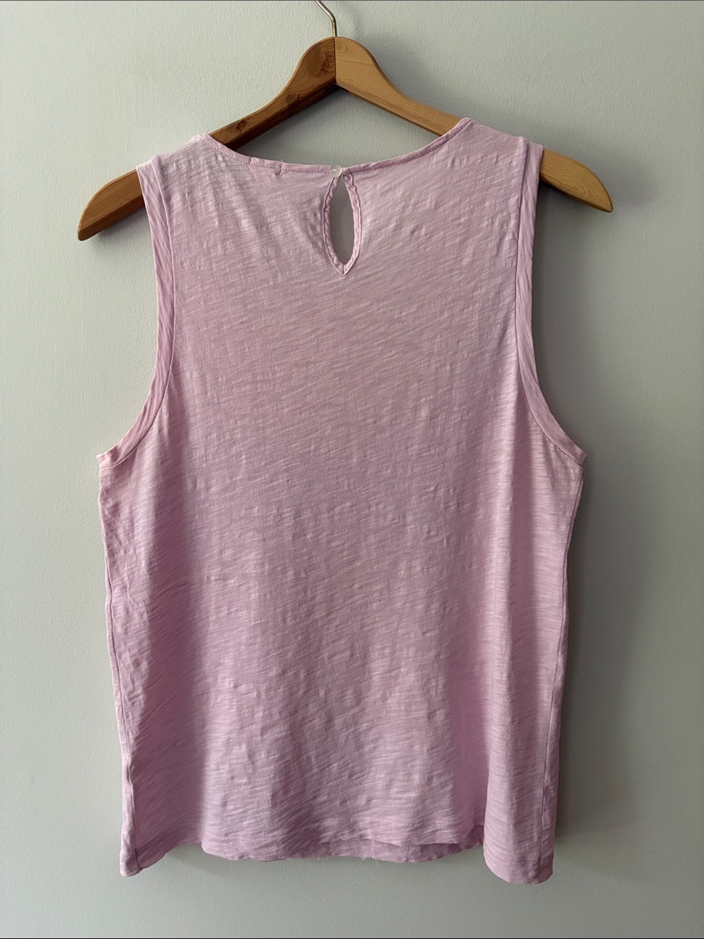 J Crew Ruffled Tank Light Pink Size Large - Picture 2 of 11
